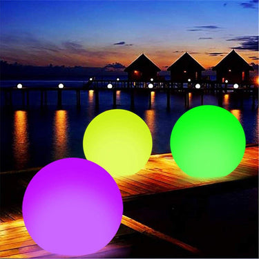 GlowSphere | Lleva Magia a la Noche - Pelota de Playa LED Colorida con Control Remoto